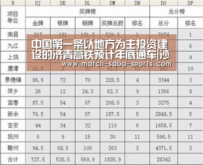 中国第一条以地方为主投资建设的济青高铁预计年底通车|沙巴体育app(图1) 沙巴体育官网